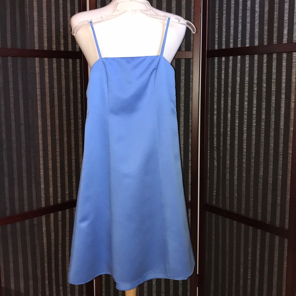 Girls David’s Bridal junior bridesmaids dress